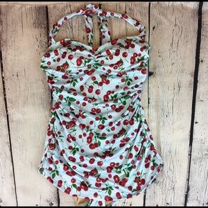 Esther Williams swimsuit cherries